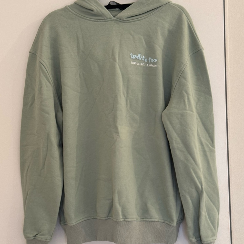 This Is Not A Dream White Fox Hoodie. Size s/m. Relaxed oversized fit. - Picture 1 of 4